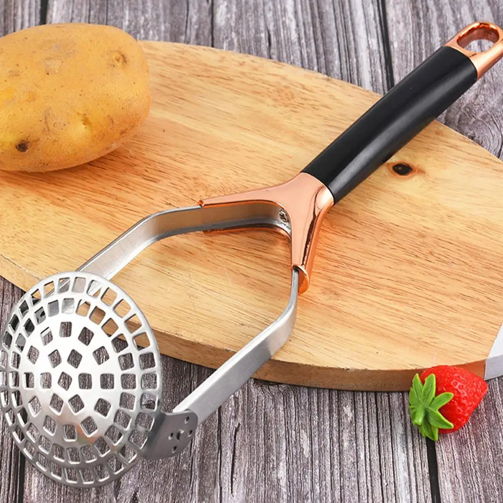 1PC Stainless Steel Potatoes Mud Pressure Mud Machine Potato Masher Ricer Fruit Vegetable Tools Kitchen Gadgets Accessories
1PC Stainless Steel Potatoes Mud Pressure Mud Machine Potato Masher Ricer Fruit Vegetable Tools Kitchen Gadgets Accessories