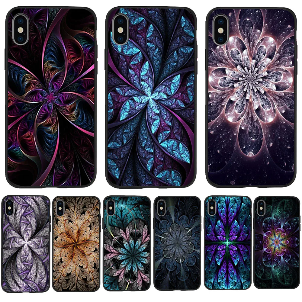 Роскошный чехол для телефона в стиле ретро с цветами iPhone 11 Pro 7 X XS XR MAX 8 6 6S Plus 5 ярких