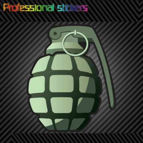 Green Hand Grenade Sticker Die Cut Vinyl Military Mk 2 Mk2 Pineapple Stickers for Cars, Bicycles, Laptops, Motos
Green Hand Grenade Sticker Die Cut Vinyl Military Mk 2 Mk2 Pineapple Stickers for Cars, Bicycles, Laptops, Motos