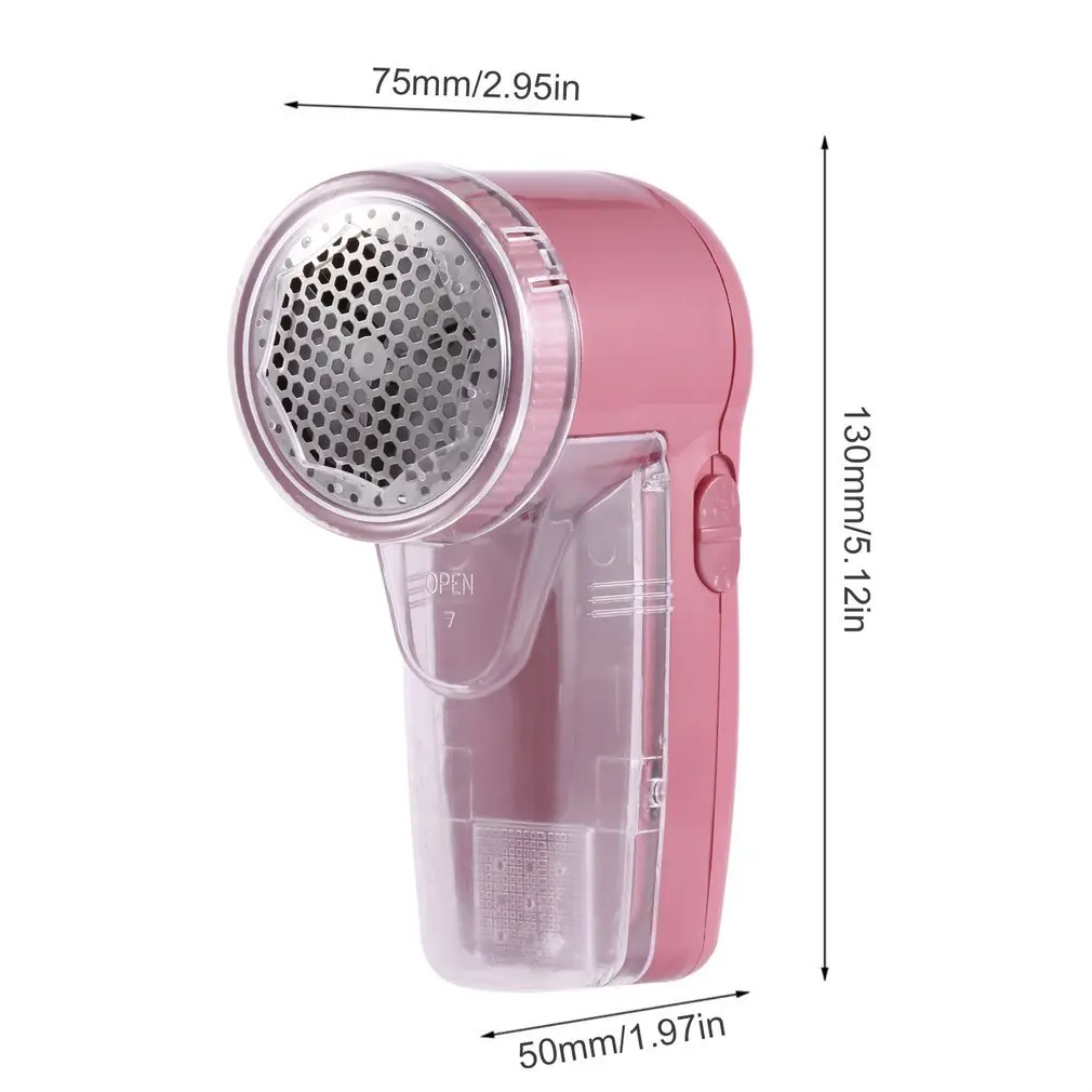 Portable two batteries clothing pill lint remover sweater substances shaver machine to remove the pellets Compact in size
Portable two batteries clothing pill lint remover sweater substances shaver machine to remove the pellets Compact in size