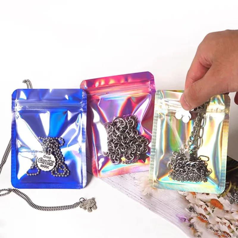 80pcs New Holographic Laser Zip Lock Bag For Cosmetic Bath Salt Packing,Clear Window Foil Baggies Wedding Gift Candy Pouch Flat
80pcs New Holographic Laser Zip Lock Bag For Cosmetic Bath Salt Packing,Clear Window Foil Baggies Wedding Gift Candy Pouch Flat