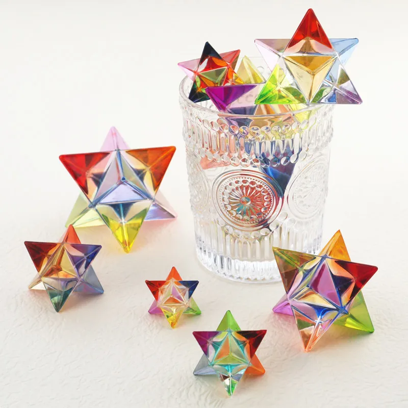 3D Star Crystal Glossy Mold Diy Home Decor Jewelry Accessories Making Keychain Charms Silicone Molds
3D Star Crystal Glossy Mold Diy Home Decor Jewelry Accessories Making Keychain Charms Silicone Molds