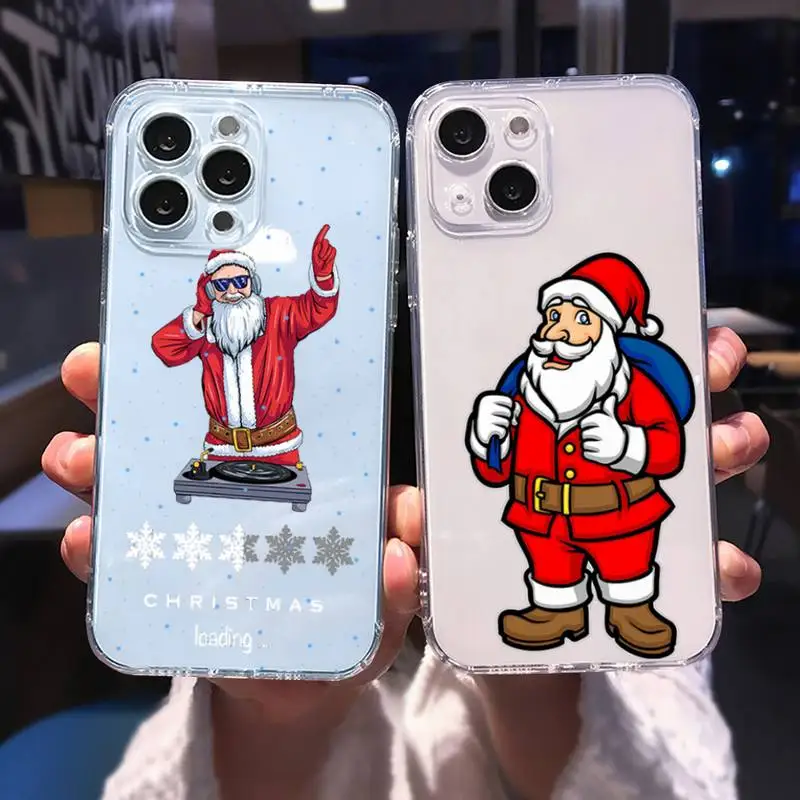 Merry Christmas Custom Santa Gifts Phone Case For iphone 13 12 11 8 7 plus mini x xs xr pro max Transparent soft
Merry Christmas Custom Santa Gifts Phone Case For iphone 13 12 11 8 7 plus mini x xs xr pro max Transparent soft