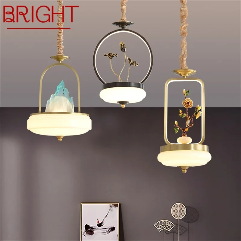 BRIGHT New Pendant Light Modern Creative Brass Lamp Fixtures LED Decorative For Home Stairs Dining Room 
BRIGHT New Pendant Light Modern Creative Brass Lamp Fixtures LED Decorative For Home Stairs Dining Room