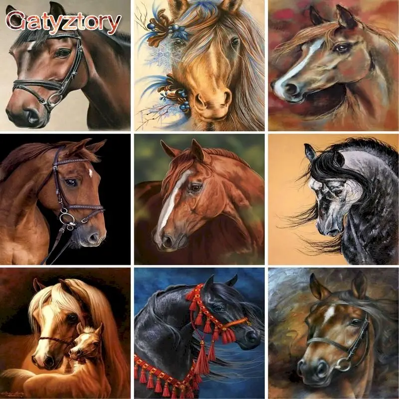 GATYZTORY Paint By Numbers For Adults Children DIY HandPainted Oil Painting Horse Animals Picture Paint Home Decoration Custom P
GATYZTORY Paint By Numbers For Adults Children DIY HandPainted Oil Painting Horse Animals Picture Paint Home Decoration Custom P