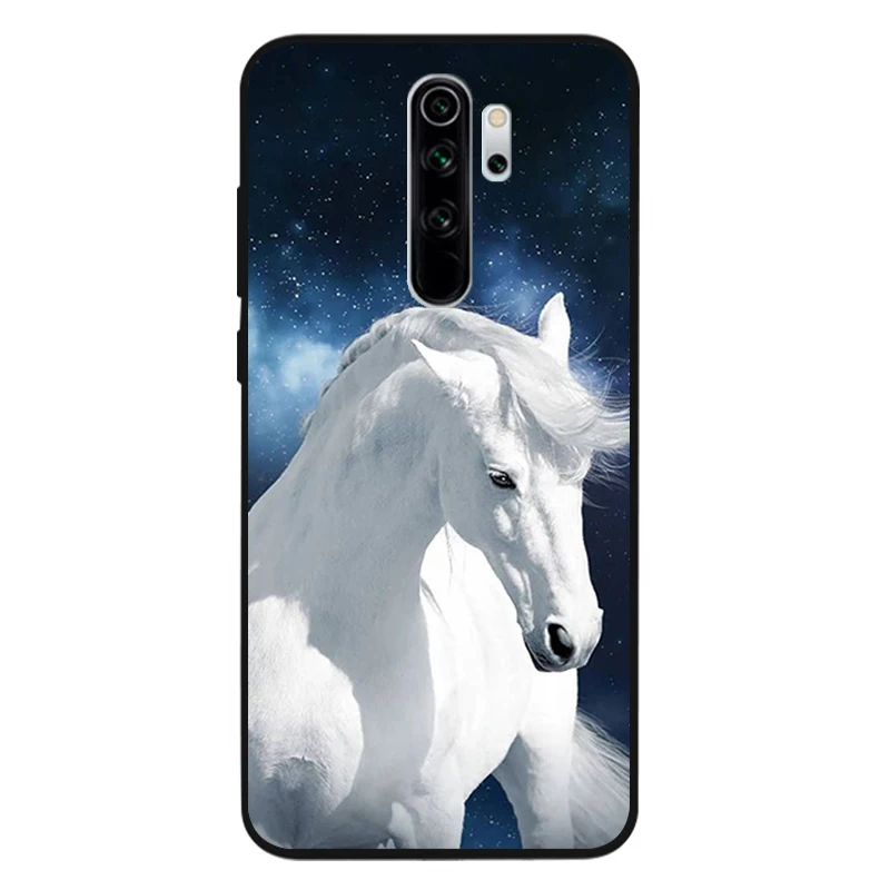 Чехол для телефона с изображением лошади животного Xiaomi Redmi note 9 8 7 6 5 4 Pro S redmi 4A 4X Plus