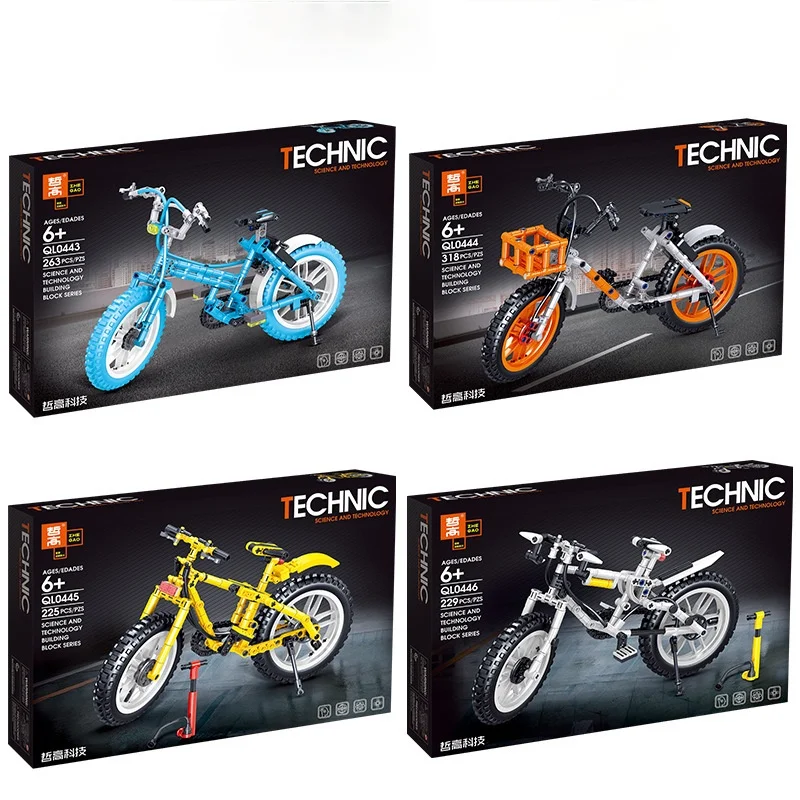 Zhe High-tech Competitive Bicycle Building Blocks Creative Ornaments Small Particles Boy Assembled Truck Toy Gift QL044
Zhe High-tech Competitive Bicycle Building Blocks Creative Ornaments Small Particles Boy Assembled Truck Toy Gift QL044