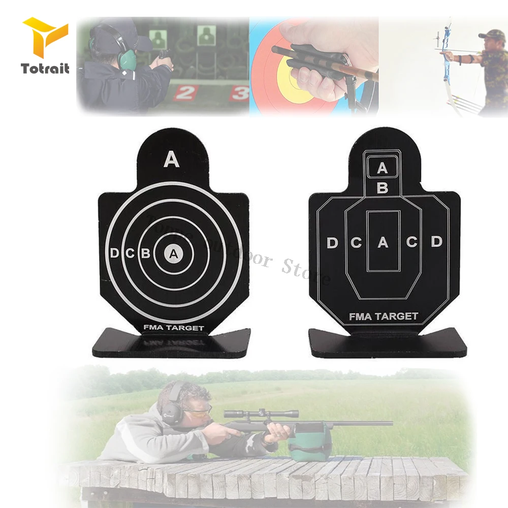 TOtrait Airsoft Metal Shooting Target Set AEG GBB Rifle Pistol BB Gun Shooting Target for Tactical Practicing Training
TOtrait Airsoft Metal Shooting Target Set AEG GBB Rifle Pistol BB Gun Shooting Target for Tactical Practicing Training