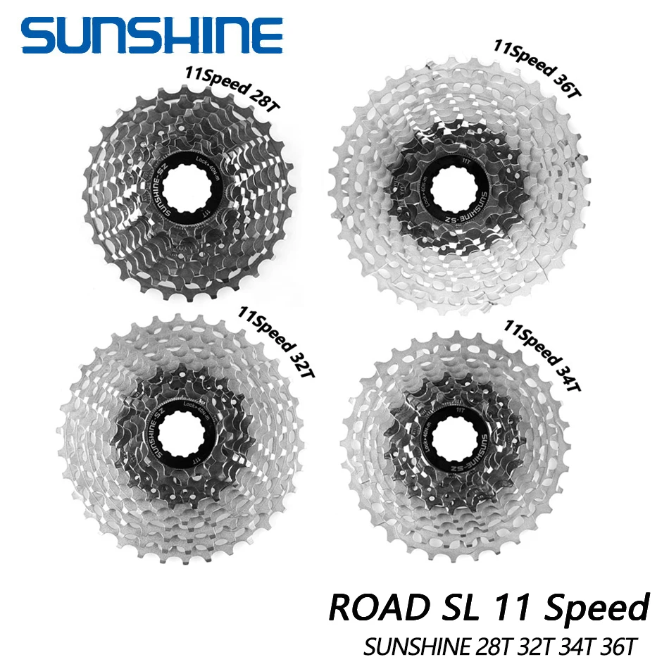SUNSHINE SL 11 скоростной дорожный велосипед Freewheel 11-28/32/34/36T велосипед CNC 219g Сверхлегкий Кассетный Маховик K7 гравийный велосипед HG система
SUNSHINE SL 11 скоростной дорожный велосипед Freewheel 11-28/32/34/36T велосипед CNC 219g Сверхлегкий Кассетный Маховик K7 гравийный велосипед HG система