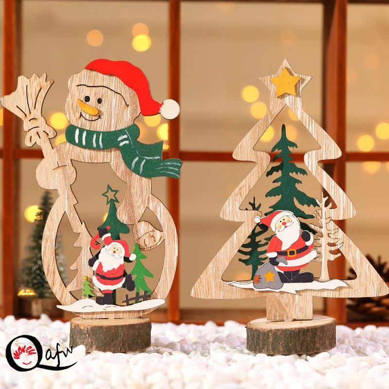 Christmas decorations Christmas bar decoration Christmas tree small ornaments Christmas day decoration table wooden ornaments
Christmas decorations Christmas bar decoration Christmas tree small ornaments Christmas day decoration table wooden ornaments