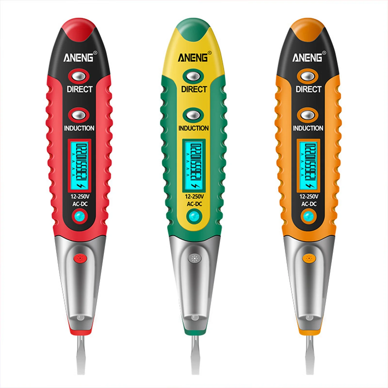 ANENG AC/DC Non-Contact LCD Electric Test Pen Voltage Digital Detector Tester Voltage Meters Electrical Instruments
ANENG AC/DC Non-Contact LCD Electric Test Pen Voltage Digital Detector Tester Voltage Meters Electrical Instruments