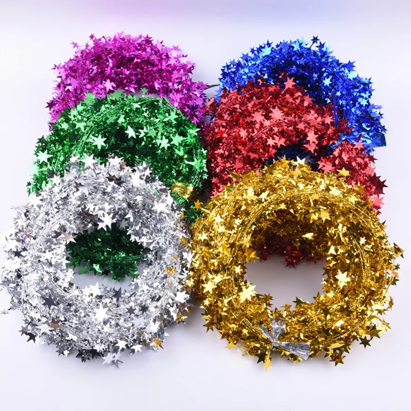 7.5m Christmas Tree Ornaments Decorations Ribbon Color ironwire Vine bar Hanging Door For Home Party Supplies New Year Gif
7.5m Christmas Tree Ornaments Decorations Ribbon Color ironwire Vine bar Hanging Door For Home Party Supplies New Year Gif