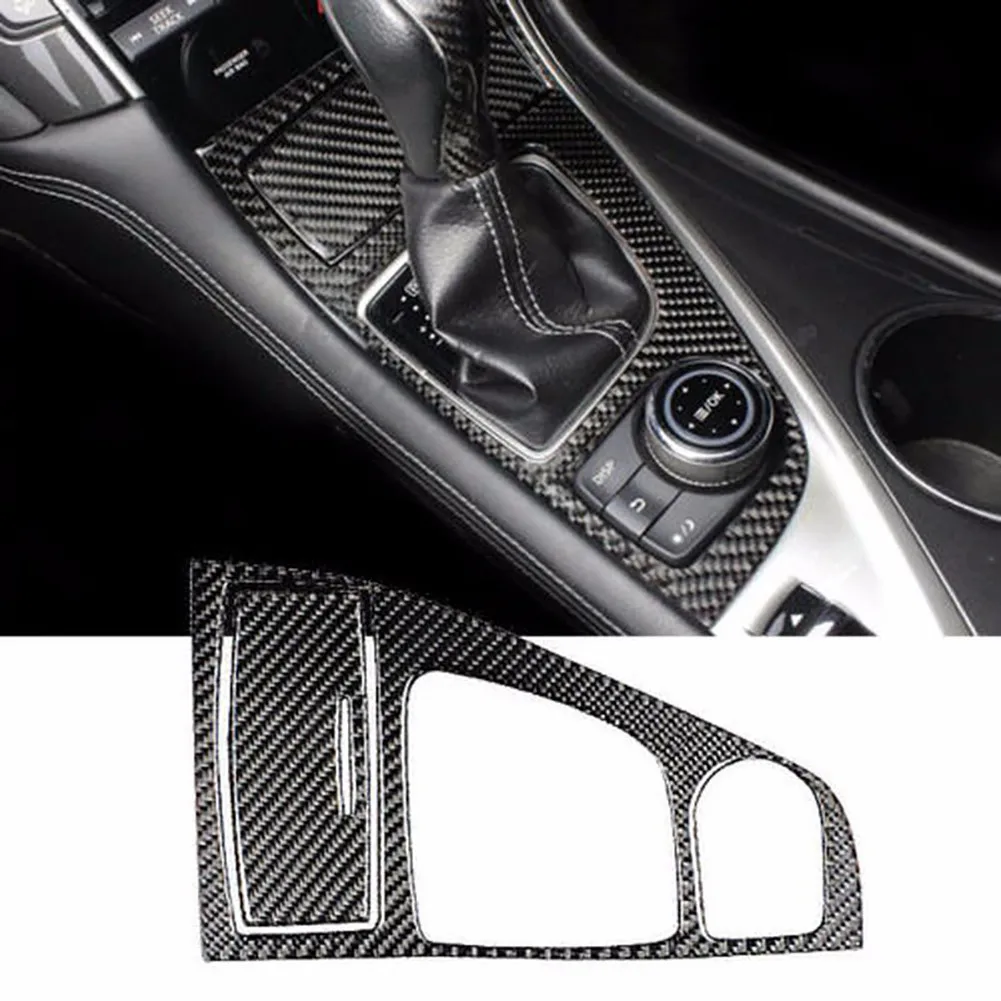 1 * Decorative Carbon Fiber Console Gear Shift Panel Cover Trim Case Trim Accessories Decoration For Infiniti Q50 Q60 2014-2019
1 * Decorative Carbon Fiber Console Gear Shift Panel Cover Trim Case Trim Accessories Decoration For Infiniti Q50 Q60 2014-2019