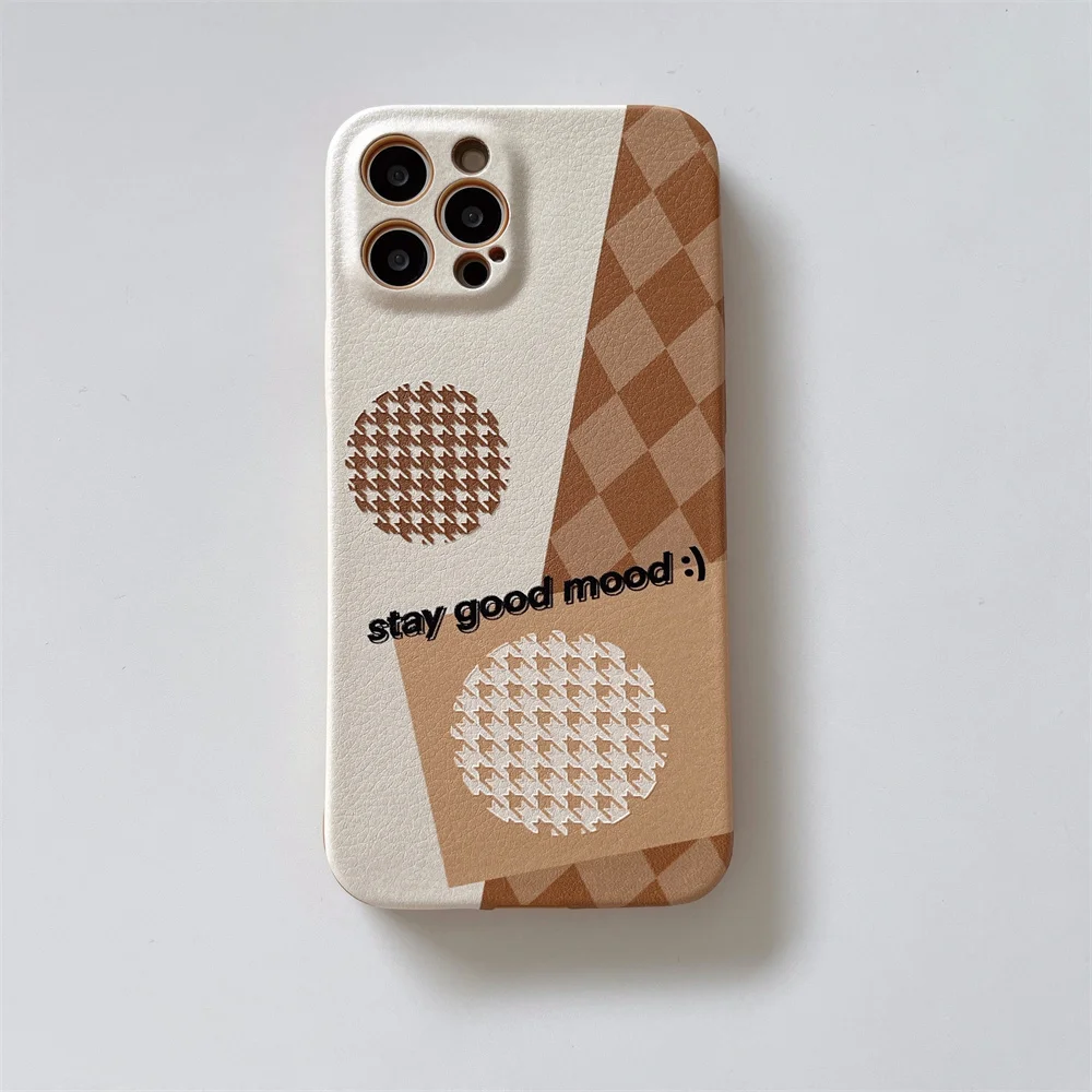 Phone Case For iPhone 13 12 11 Pro Max Xs Max Xr X Fashion Cloth check pattern shockproof Soft silicone back Cover Shell Cases
Phone Case For iPhone 13 12 11 Pro Max Xs Max Xr X Fashion Cloth check pattern shockproof Soft silicone back Cover Shell Cases
