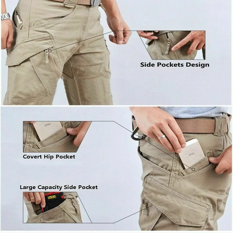Mens Cargo Pants Elastic Multi-Pocket Military Army Male Trousers Outdoor Joggers Hikling Pant Plus Size Men Tactical Pants 5XL
Mens Cargo Pants Elastic Multi-Pocket Military Army Male Trousers Outdoor Joggers Hikling Pant Plus Size Men Tactical Pants 5XL