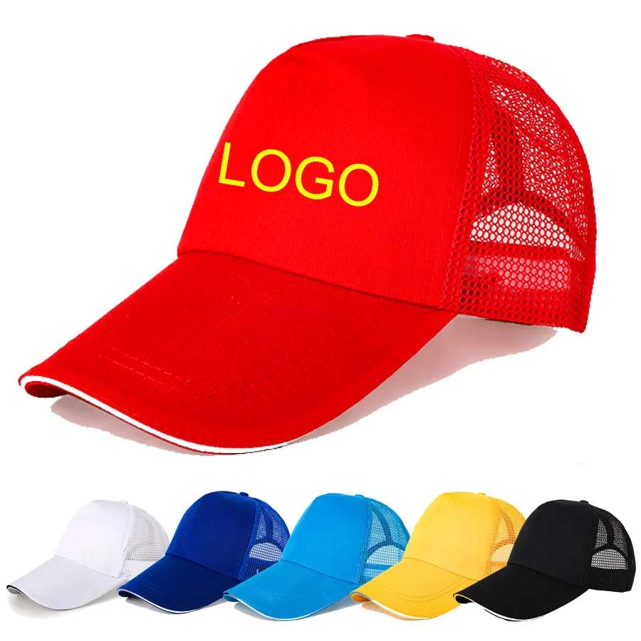 Customize Logo Polyester Mesh Hats Printing Free Customize Adjustable Breathable DIY Trucker Hat Blank Baseball Caps Men Women
Customize Logo Polyester Mesh Hats Printing Free Customize Adjustable Breathable DIY Trucker Hat Blank Baseball Caps Men Women