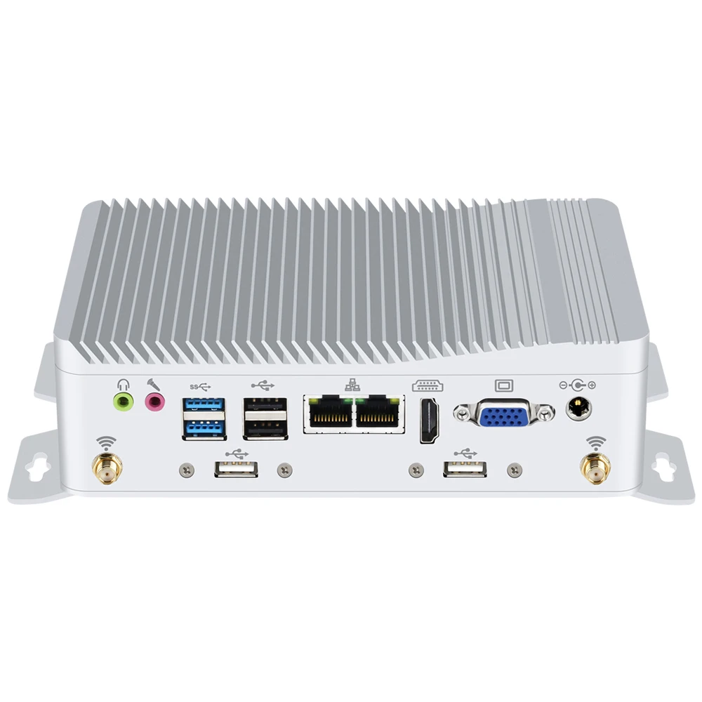 6 * COM 2 LAN мини ПК Intel Celeron J1900 GPIO RS232 HDMI WIFI маршрутизатор брандмауэр Ubuntu Windows 10