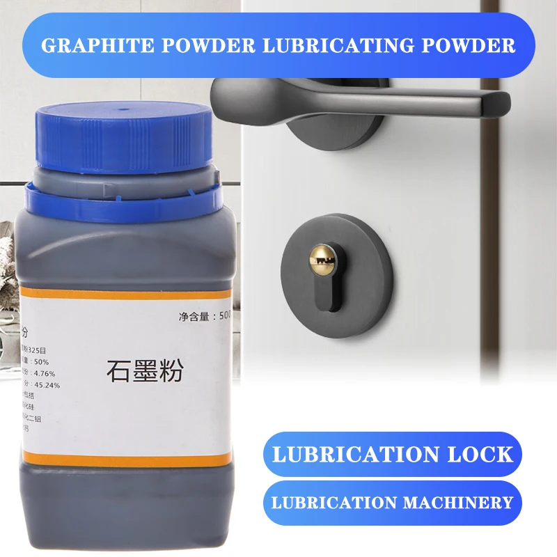 500g Graphite Powder Lubricat Powder Lead Industrial Pencil Powder Lock Cylinder Ultra-fine High Temperature Door Car Padlock
500g Graphite Powder Lubricat Powder Lead Industrial Pencil Powder Lock Cylinder Ultra-fine High Temperature Door Car Padlock