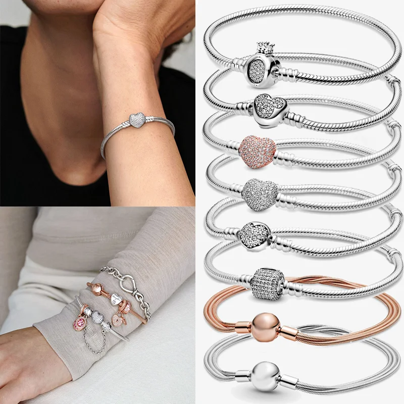 Classic 925 Sterling Silver Charm Shinny Heart-shaped Tree of Life Bracelet Variety of Women's Jewelry Valentine's Day Gifts
Classic 925 Sterling Silver Charm Shinny Heart-shaped Tree of Life Bracelet Variety of Women's Jewelry Valentine's Day Gifts