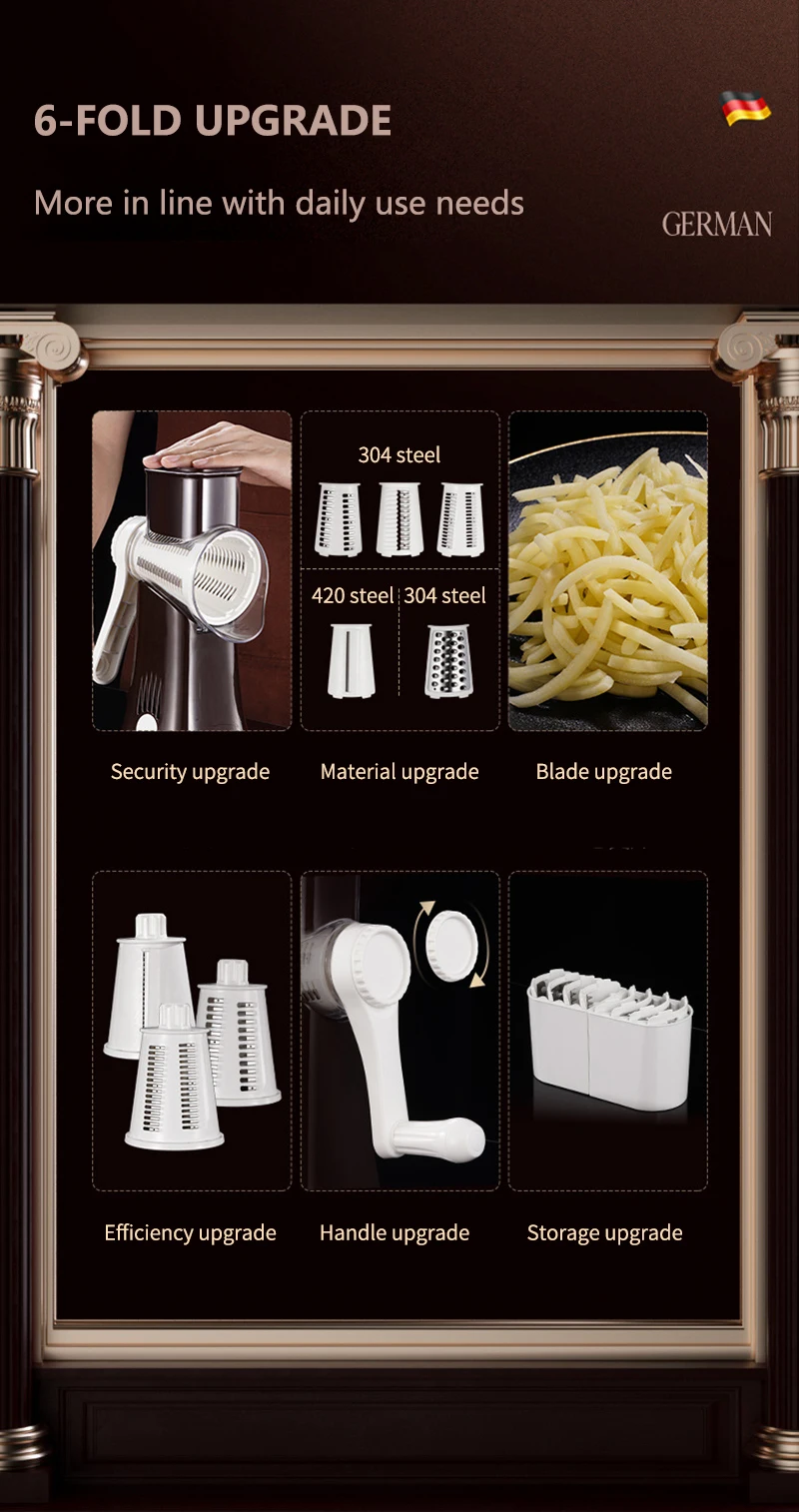 New Multifunctional Vegetable Cutter12 In 1 Slicer Fruit Potato Peeler Carrot Grater Kitchen Accessories Vegetable Slicer
New Multifunctional Vegetable Cutter12 In 1 Slicer Fruit Potato Peeler Carrot Grater Kitchen Accessories Vegetable Slicer