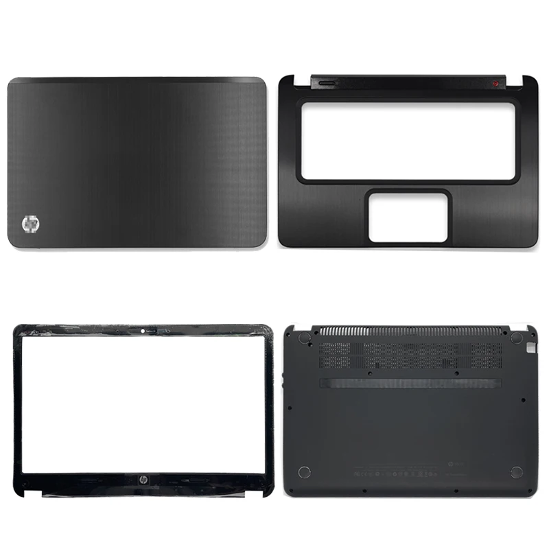 

NEW For HP Envy 4 ENVY 4-1000 4-1008 4-1040 LCD Back Cover/Front Bezel/Palmrest/Bottom Case Top Case A Cover 692381-001 Black​