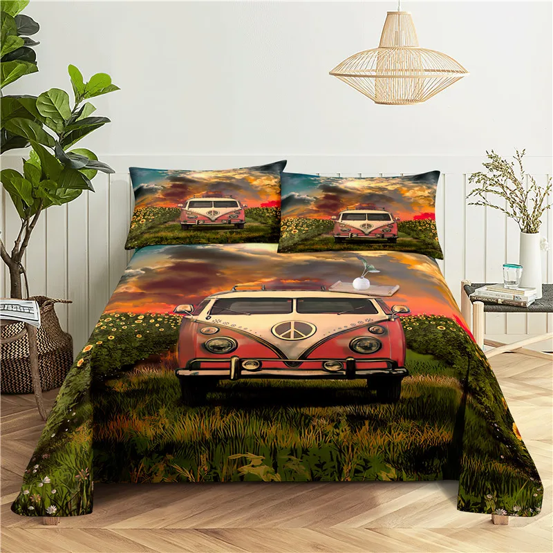 Cartoon Traffic 0.9/1.2/1.5/1.8/2.0m Digital Printing Polyester Bed Flat Sheet With Pillowcase Print Bedding Set
Cartoon Traffic 0.9/1.2/1.5/1.8/2.0m Digital Printing Polyester Bed Flat Sheet With Pillowcase Print Bedding Set