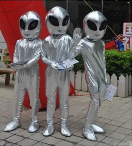 

Extraterrestrial Mascot Costume Alien Mascotter cartoon fancy dress costume Halloween Fancy Dress Christmas Cosplay Party