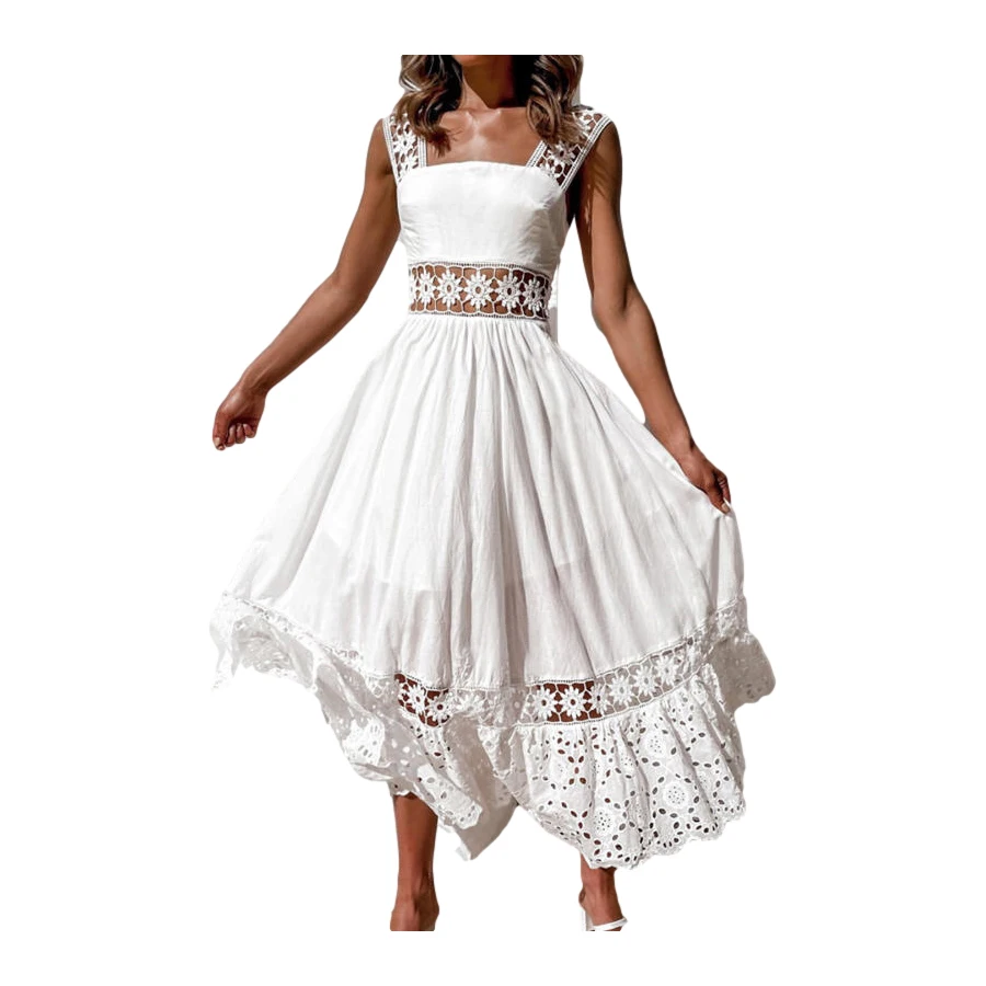 Summer Beach Cover Up 2021 Bikini Cover-ups Sexy Hollow Out Strap Beach Dress White Cotton Tunic for Women Beachwear Swim Suit
Summer Beach Cover Up 2021 Bikini Cover-ups Sexy Hollow Out Strap Beach Dress White Cotton Tunic for Women Beachwear Swim Suit