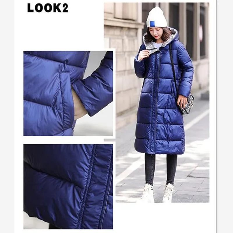 Hooded Ladies Coat Long Coats Parka Plus Size jacket long women winter thick jacket down jacket for women winter pink parks Y113
Hooded Ladies Coat Long Coats Parka Plus Size jacket long women winter thick jacket down jacket for women winter pink parks Y113