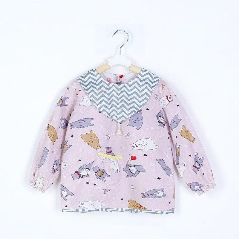 Children Cotton Bibs Cartoon Baby Bibs Long Sleeve Waterproof Infant Eating Children Drawing Apron Baby Self Feeding Bib
Children Cotton Bibs Cartoon Baby Bibs Long Sleeve Waterproof Infant Eating Children Drawing Apron Baby Self Feeding Bib