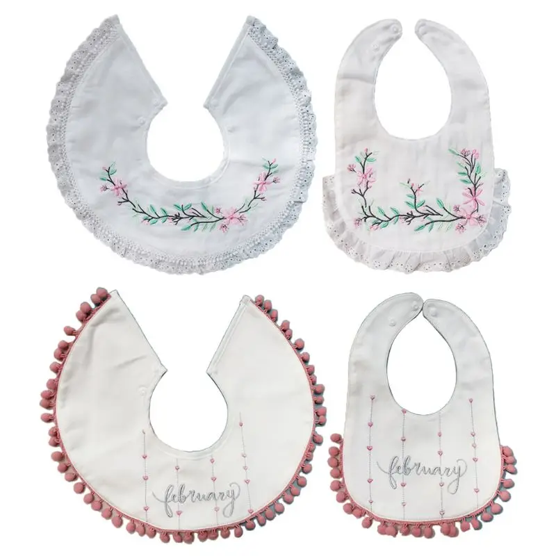 2 предмета, детский хлопковый нагрудник с вышивкой, кружевное анти-грязное водонепроницаемое слюнявчик для принцессы
2 предмета, детский хлопковый нагрудник с вышивкой, кружевное анти-грязное водонепроницаемое слюнявчик для принцессы