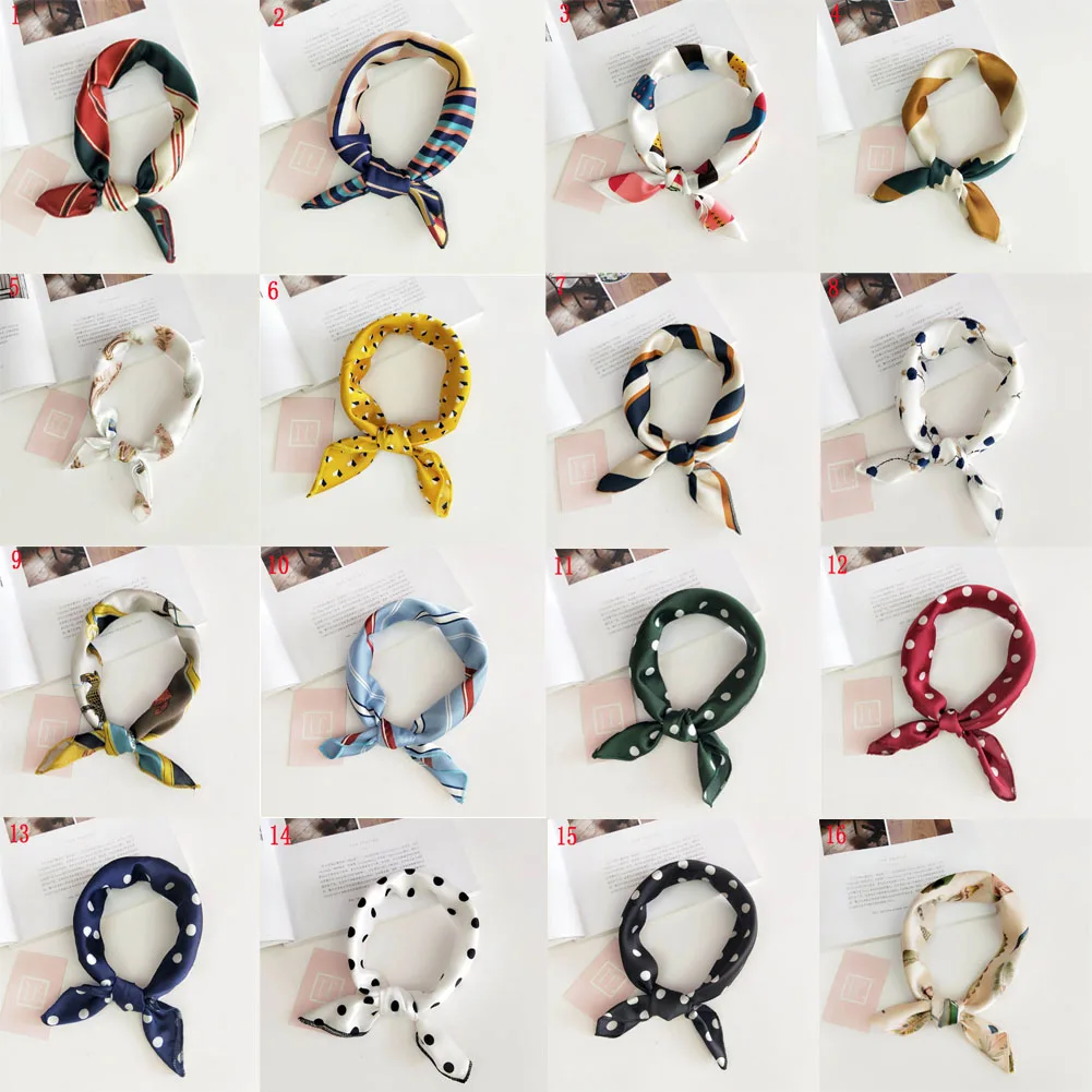 Fashion Square Scarf Women Korean Style Profession Decoration Scarves Female Spring Summer Autumn Multi-color Headscarf Turban
Fashion Square Scarf Women Korean Style Profession Decoration Scarves Female Spring Summer Autumn Multi-color Headscarf Turban