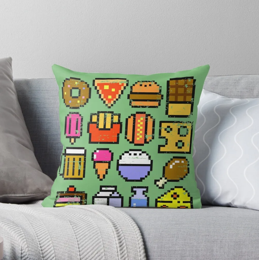 8 bit Foodie v2 Distressed Throw Pillow Pillow Case Polyester Home Decora Pillowcases kussensloop almohada poszewka
8 bit Foodie v2 Distressed Throw Pillow Pillow Case Polyester Home Decora Pillowcases kussensloop almohada poszewka