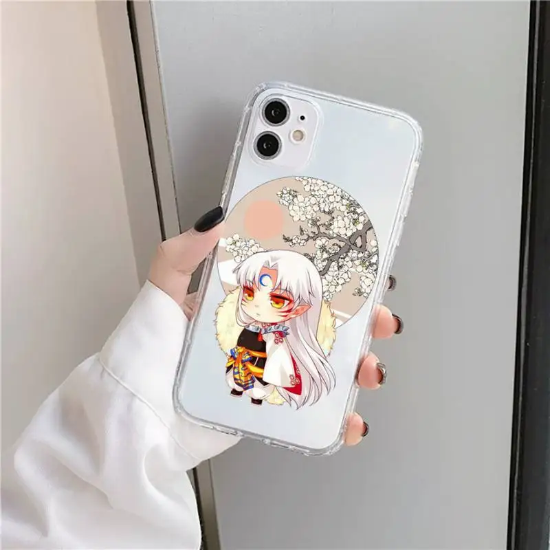 Anime Inuyasha Higurash Japan Phone Case Transparent for iPhone 11 12 mini pro XS MAX 8 7 6 6S Plus X 5S SE 2020 XR
Anime Inuyasha Higurash Japan Phone Case Transparent for iPhone 11 12 mini pro XS MAX 8 7 6 6S Plus X 5S SE 2020 XR