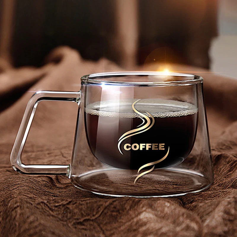Creative Double Wall Glass Cup Beer Coffee Cups Handmade Healthy Drink Mug Coffee Tea Mugs Transparent Drinkware
Creative Double Wall Glass Cup Beer Coffee Cups Handmade Healthy Drink Mug Coffee Tea Mugs Transparent Drinkware