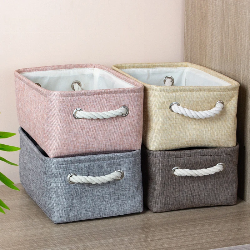 Cotton Linen Folding Storage Baskets Kids Toys Organizer Clothes and Sundries Storage Box Cabinet Storage Bag Laundry Basket
Cotton Linen Folding Storage Baskets Kids Toys Organizer Clothes and Sundries Storage Box Cabinet Storage Bag Laundry Basket