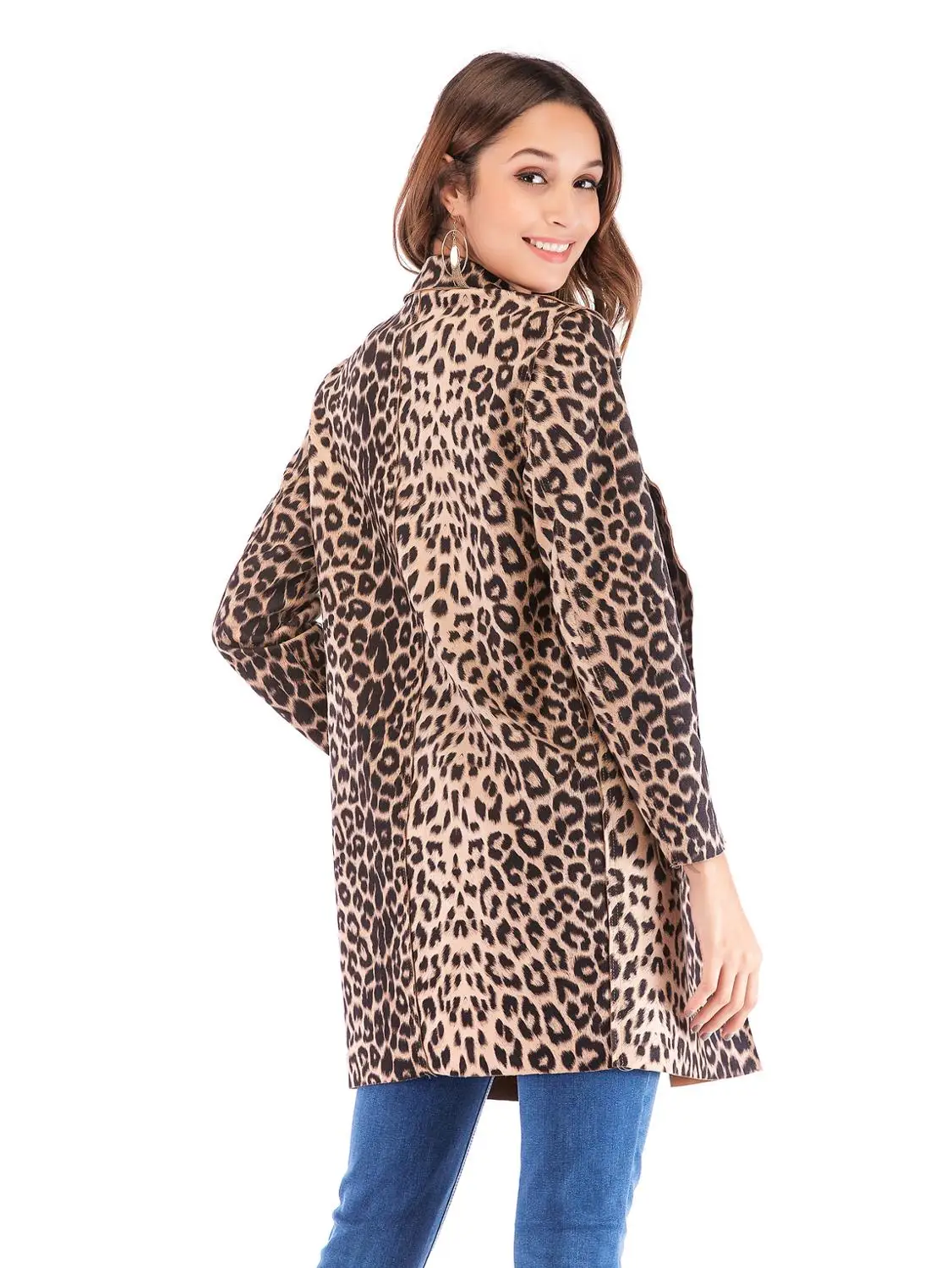 women turn down collar open stitch coat full sleeve leopard printed faux fur cardigan fashion outerwear overcoat girls jacket
women turn down collar open stitch coat full sleeve leopard printed faux fur cardigan fashion outerwear overcoat girls jacket