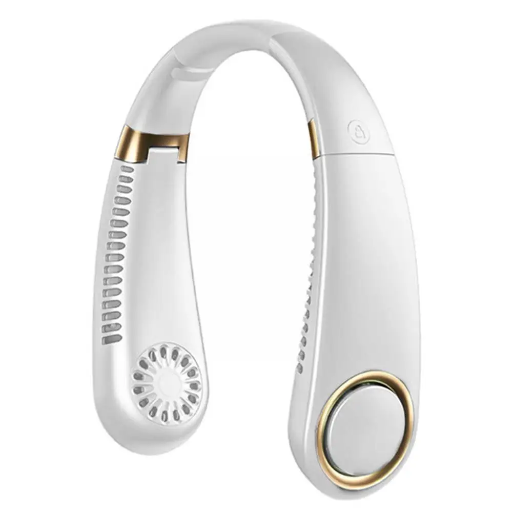 Folding Leafless Hanging Neck Fan Bladeless Air Conditioning Cooler Adjustable Personal Air Hanging Portable Neckband Fan H7L0
Folding Leafless Hanging Neck Fan Bladeless Air Conditioning Cooler Adjustable Personal Air Hanging Portable Neckband Fan H7L0