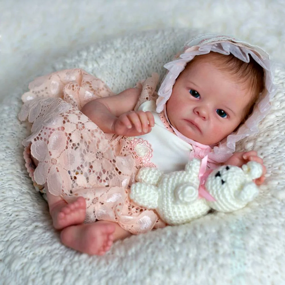 NPK 45cm Unfinished Lifelike Movable Reborn Baby Lovely Kid Toddler Sleep Play Accompany Doll Flexible Cute Toy Gift
NPK 45cm Unfinished Lifelike Movable Reborn Baby Lovely Kid Toddler Sleep Play Accompany Doll Flexible Cute Toy Gift
