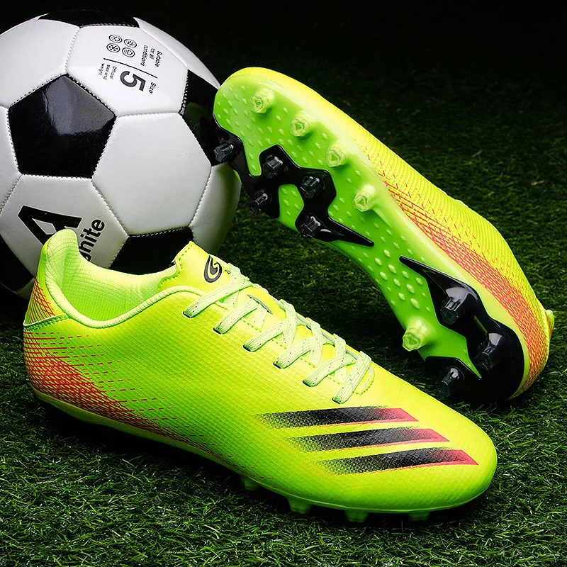 2021 Spring New High Ankle Soccer Shoes Men Outdoor High-top Football Boots Turf Soccer Cleats Kids AG Women Soft Football Shoes
2021 Spring New High Ankle Soccer Shoes Men Outdoor High-top Football Boots Turf Soccer Cleats Kids AG Women Soft Football Shoes