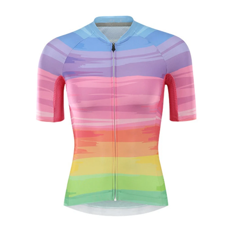 Women's Cycling Jersey MTB Jersey Short Sleeve Full Zipper Summer Road Bike Shirts Pro Team Bicycle Clothing Asian Size
Women's Cycling Jersey MTB Jersey Short Sleeve Full Zipper Summer Road Bike Shirts Pro Team Bicycle Clothing Asian Size