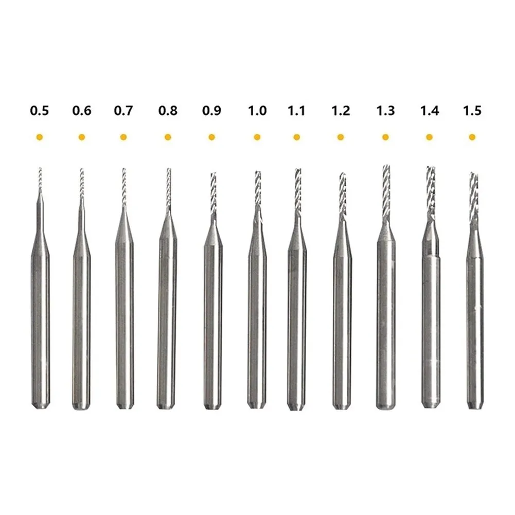 High Quality 10PC 3.175mm Carbide End Mill Engraving Bits CNC PCB Machinery 0.6-1.5mm Cutting
High Quality 10PC 3.175mm Carbide End Mill Engraving Bits CNC PCB Machinery 0.6-1.5mm Cutting