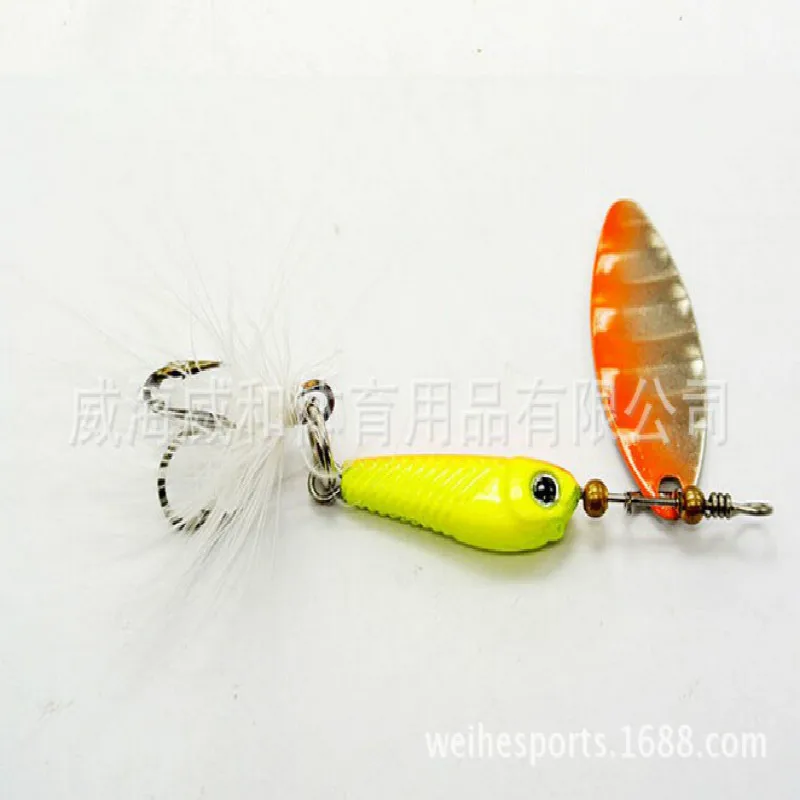 12pcs/lot 5cm Colorful Stainless Steel Lead Fish Spinner Bait Metal Spoon Fishing Lure Spinnerbait with Feather Terble Hooks
12pcs/lot 5cm Colorful Stainless Steel Lead Fish Spinner Bait Metal Spoon Fishing Lure Spinnerbait with Feather Terble Hooks