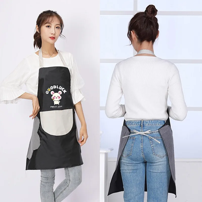 Kitchen Aprons for Women Men Household Aprons for Kitchen Wipeable Waterproof Oil-Proof tablier cuisine femme Baking Accessories
Kitchen Aprons for Women Men Household Aprons for Kitchen Wipeable Waterproof Oil-Proof tablier cuisine femme Baking Accessories