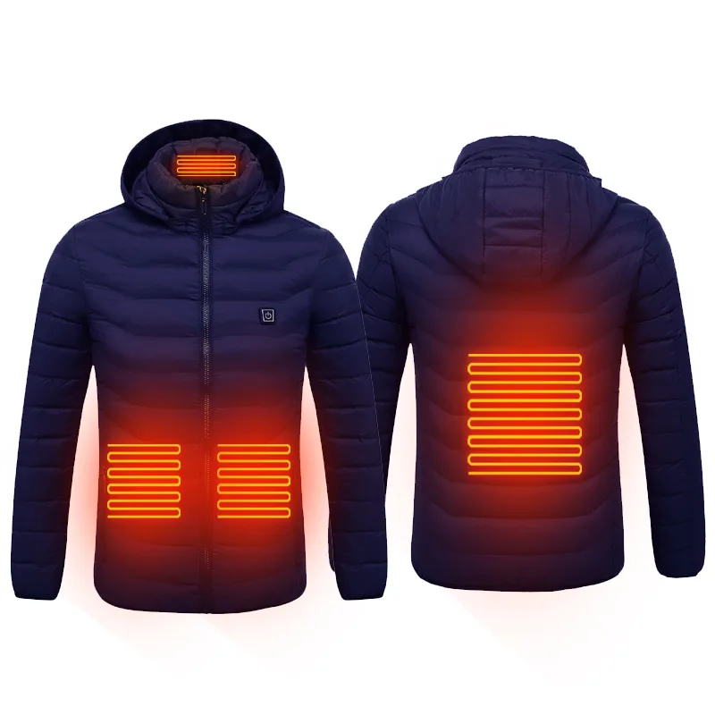 Outdoor Lightweight Heated Jacket USB Electric Hooded Winter Coat Windproof Heating Clothing for Skiing Hiking Men
Outdoor Lightweight Heated Jacket USB Electric Hooded Winter Coat Windproof Heating Clothing for Skiing Hiking Men