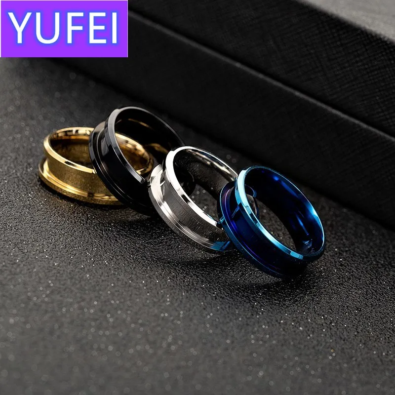 DIY jewelry Empty ring setting tray making ring 2020 men's ring fashion 316L stainless steel jewelry simple ladies ring
DIY jewelry Empty ring setting tray making ring 2020 men's ring fashion 316L stainless steel jewelry simple ladies ring