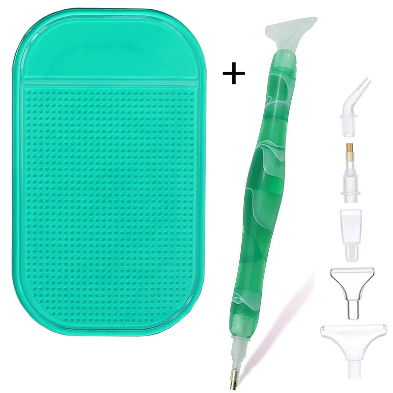 Anti-Slip Sticky Mat And Resin Point Drilling Pen Kit for Diamond Painting DIY Tool Diamonds Tray Holder Idea for Holding Tray
Anti-Slip Sticky Mat And Resin Point Drilling Pen Kit for Diamond Painting DIY Tool Diamonds Tray Holder Idea for Holding Tray
