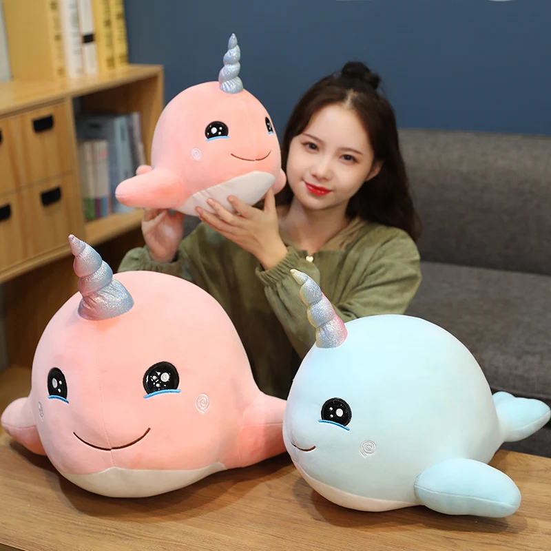 25-55CM kawaii Unicorn Whale Plush Toys Cute Stuffed Soft Ocean Animal Unicorn Pillow for Baby Girls kawaii Birthday Present
25-55CM kawaii Unicorn Whale Plush Toys Cute Stuffed Soft Ocean Animal Unicorn Pillow for Baby Girls kawaii Birthday Present