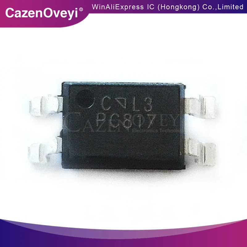 100pcs/lot SMD optocoupler EL817C (PC817) EL817S-C SOP-4 In Stock