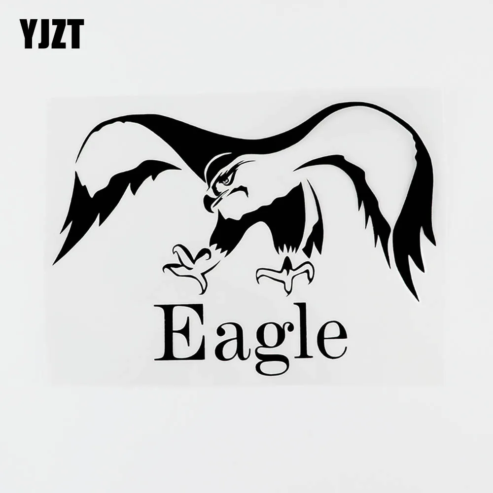 YJZT 15.4CM×10.8CM Ferocious Animal Eagle Vinyl Car Window Sticker Decal Black/Silver 8C-0354
YJZT 15.4CM×10.8CM Ferocious Animal Eagle Vinyl Car Window Sticker Decal Black/Silver 8C-0354